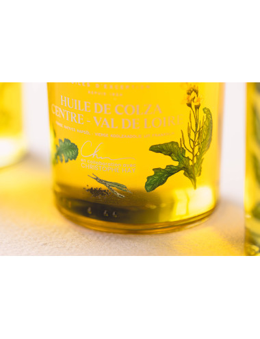 100% virgin French Rapeseed oil by Christophe Hay**