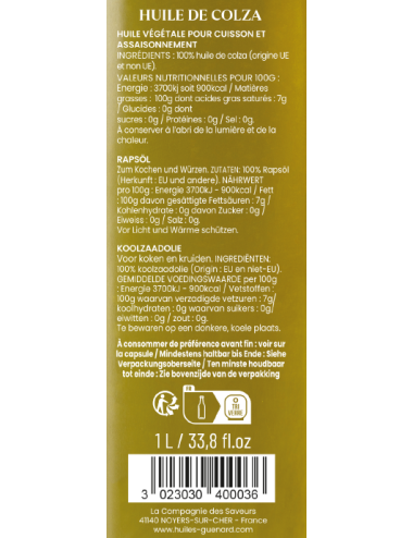 Rapeseed oil 1L