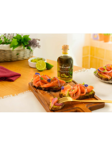 Huile d'Avocat 100% vierge artisanale de qualité gastronomique