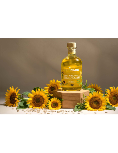 Huile de Tournesol 100% vierge - Signée Christophe Hay** Centre Val de Loire