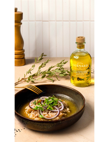 Huile d'olive vierge extra variété Tanche 100% Française