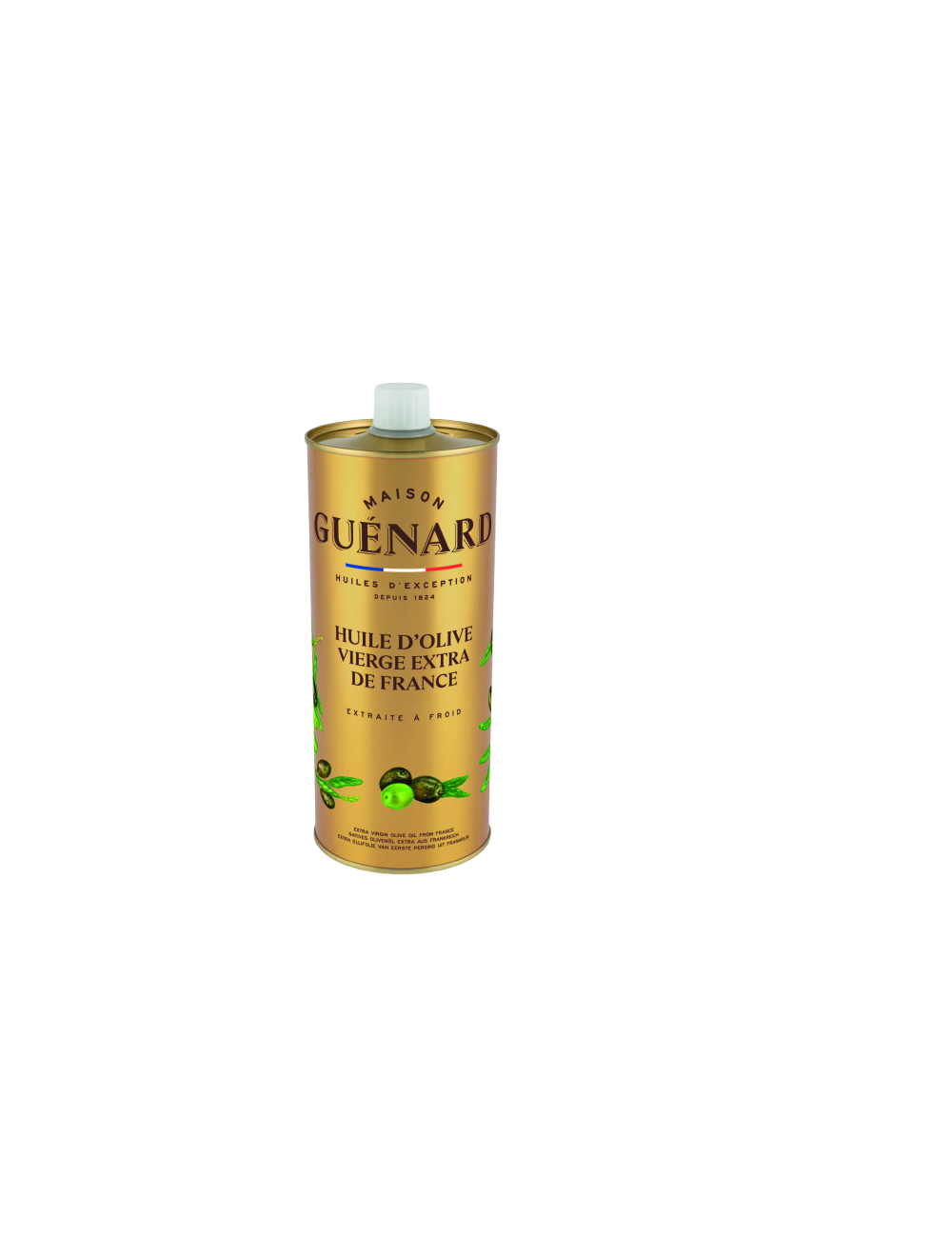 Huile d'olive de France extra vierge - Bidon 1L