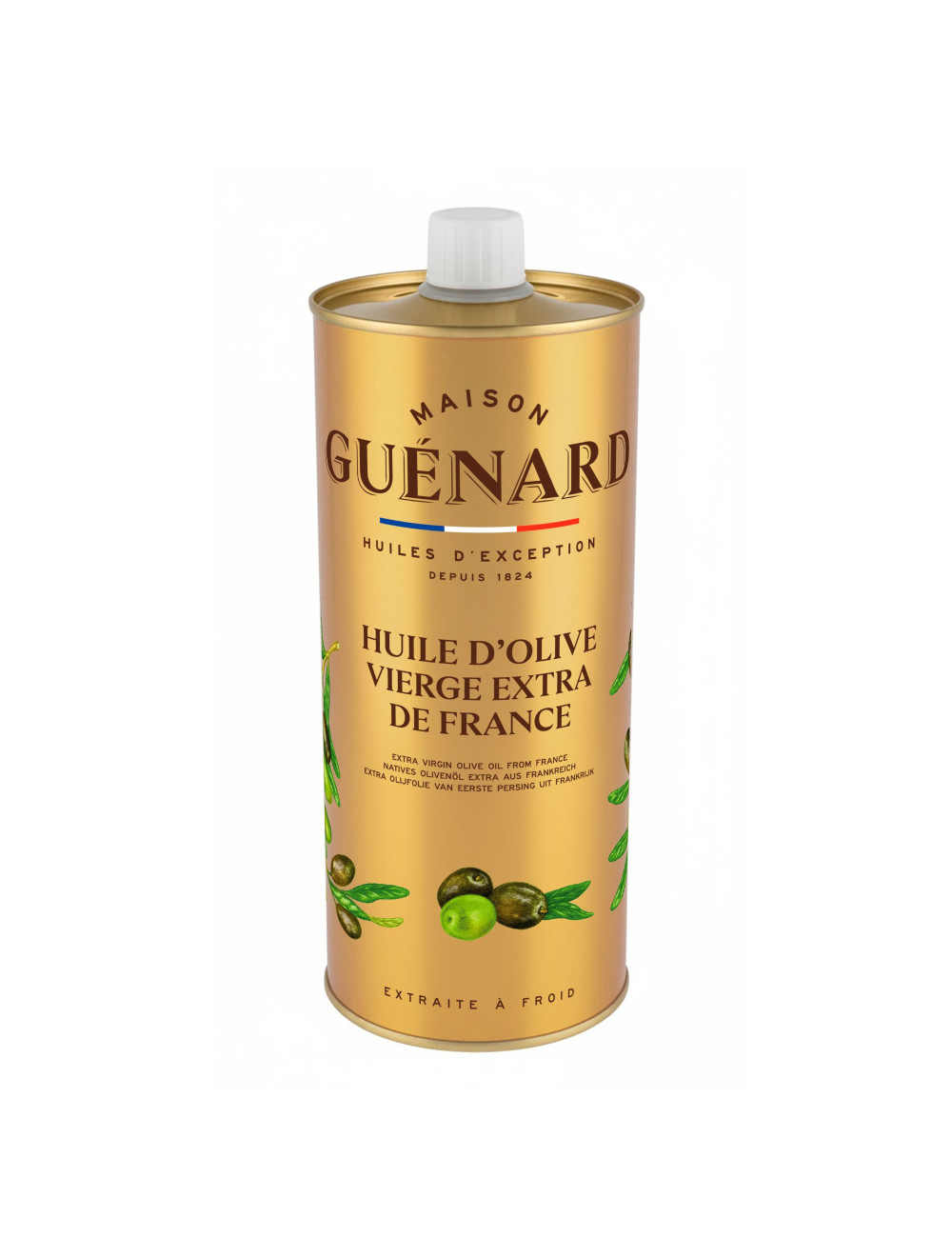 Huile d'olive de France extra vierge - Bidon 1L