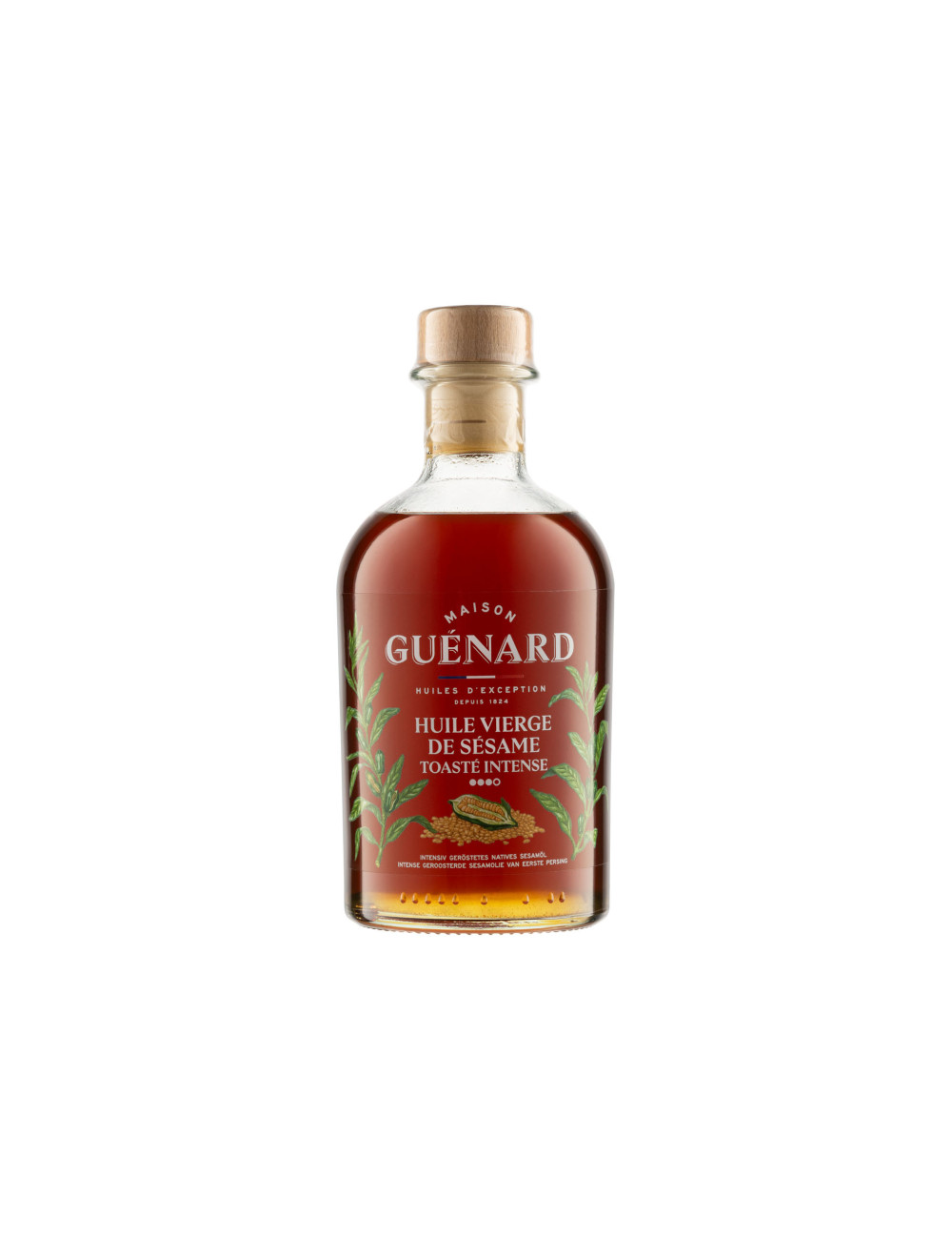 100% virgin sesame oil – intensely toasted