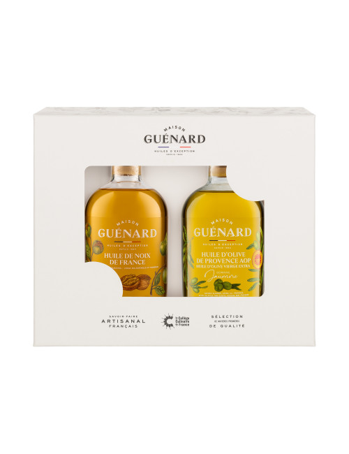 Coffret gourmand à offrir - Olive et Noix 100% vierge