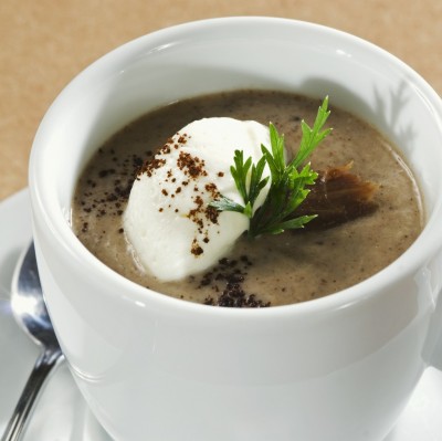 Recette de Cappuccino de Champignons