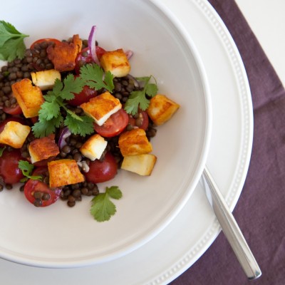Recette de Salade de lentilles à l'huile de sésame