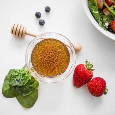 Vinaigrette à l'huile de Pépin de Courge