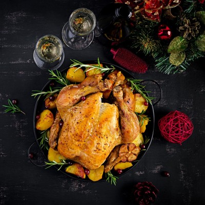 Recipe for Christmas Turkey with Hazelnut Stuffing