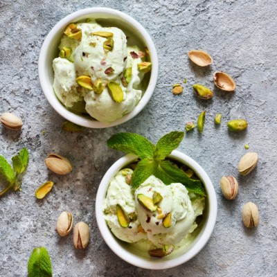 Pistachio ice cream