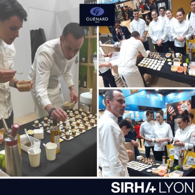 Guénard & le Chef** Christophe Hay au salon SIRHA 2023 ! 