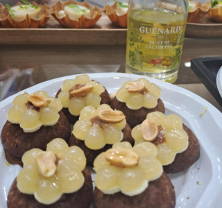 Chou praliné x Huile de cacahuète 
