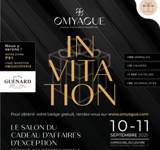 Retrouvez-nous au salon des cadeaux d'affaires OMYAGUE