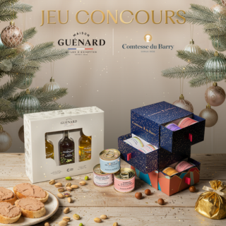 Jeu Concours de Noël Maison Guénard x La Comtesse du Barry