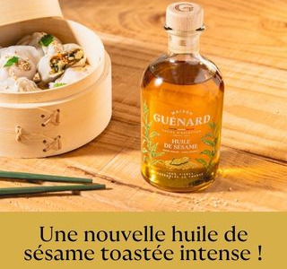Nouveauté 2026 : une huile de sésame toastée intense ! 