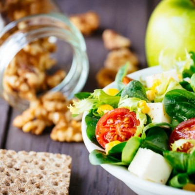 Recette de chèvre en salade