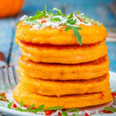 Pumpkin Patties with Brazil Nut Guacamole