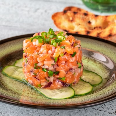 Salmon Tartare with Citrus