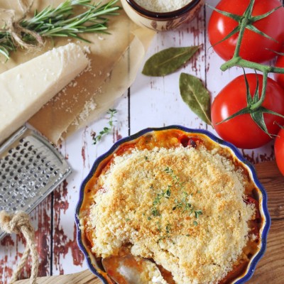 Recette de Crumble de tomate