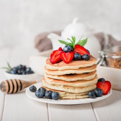Recipe for Sweet Pancakes with Hazelnut Oil